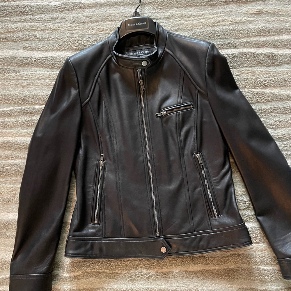 Leather jacket